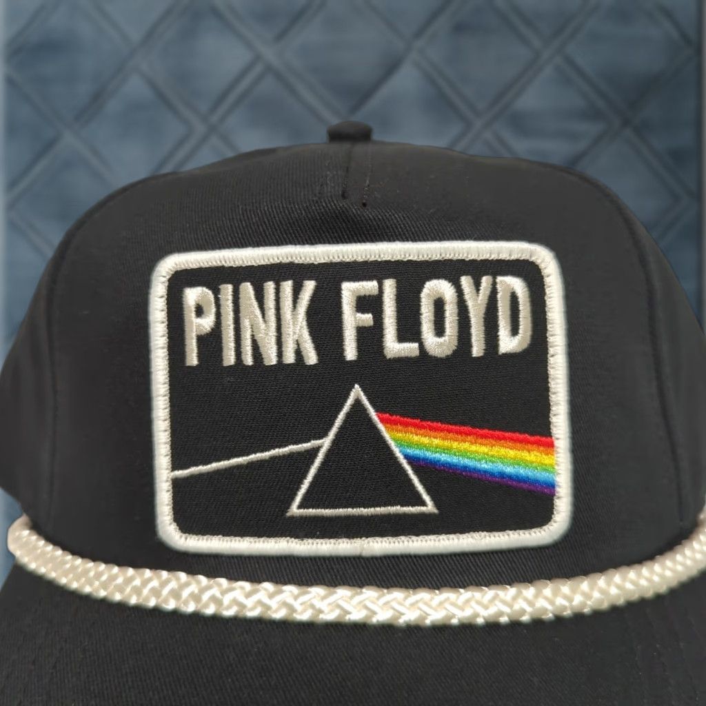 American Needle American Needle Pink Floyd Hat Cap Snapback Band Concert Tour Black Rope Trucker Men Size ONE SIZE - 1 Thumbnail