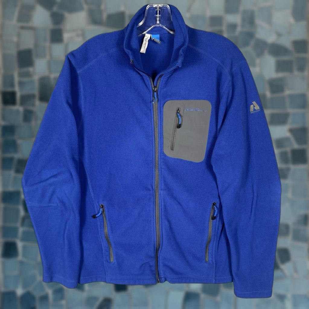 Eddie Bauer Eddie Bauer Jacket Men S First Ascent Tech Fleece Full Zip Hike Mountaineering Jacket Size US S / EU 44-46 / 1 - 1 Thumbnail