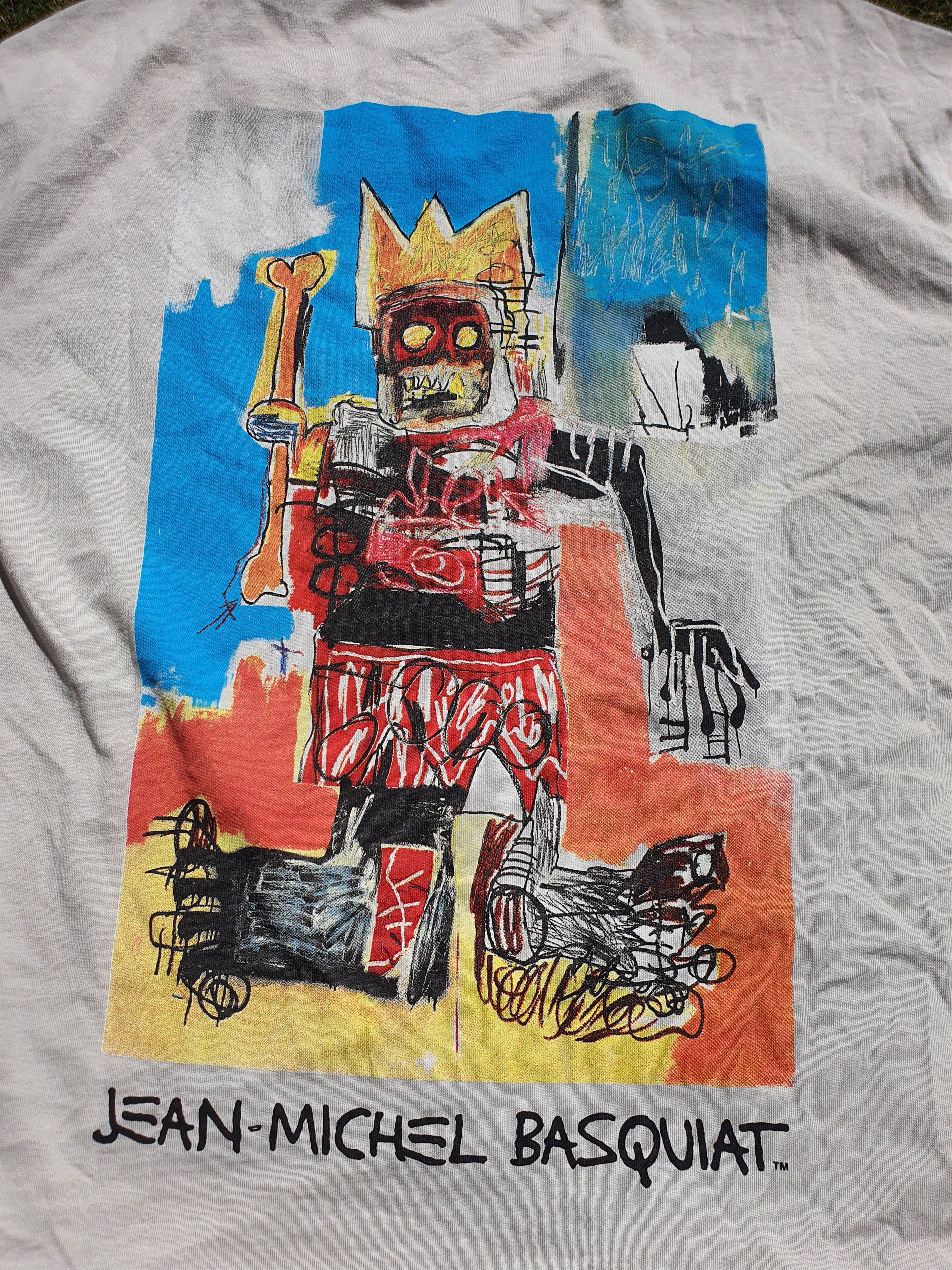 Jean-Michel Basquiat 💥Jean-Michel Basquiat Art Tee Size US M / EU 48-50 / 2 - 6 Thumbnail