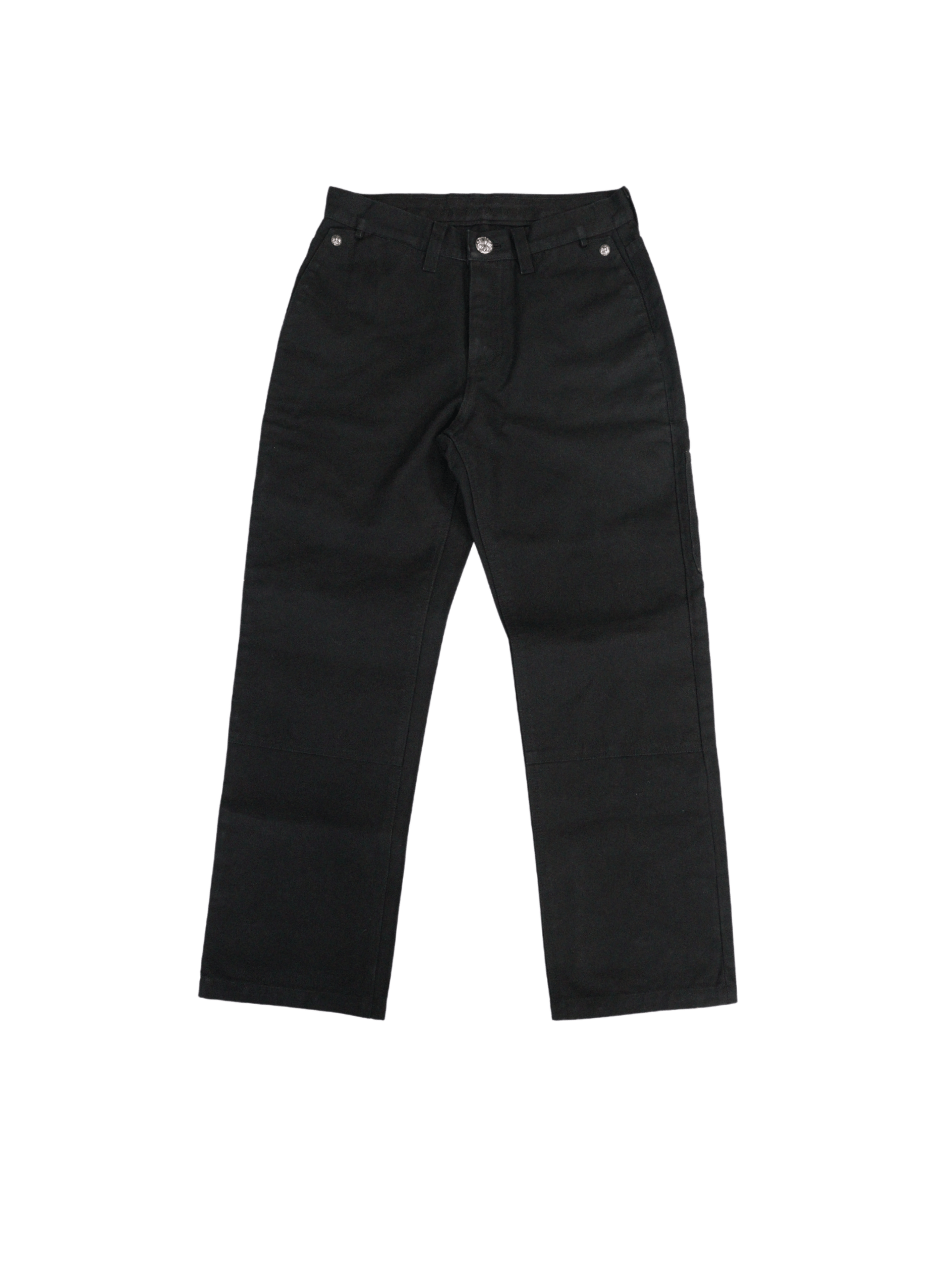 Chrome Hearts Chrome Hearts Cross Patch Double Knee Carpenter Pants - 32 Size US 32 / EU 48 - 2 Thumbnail