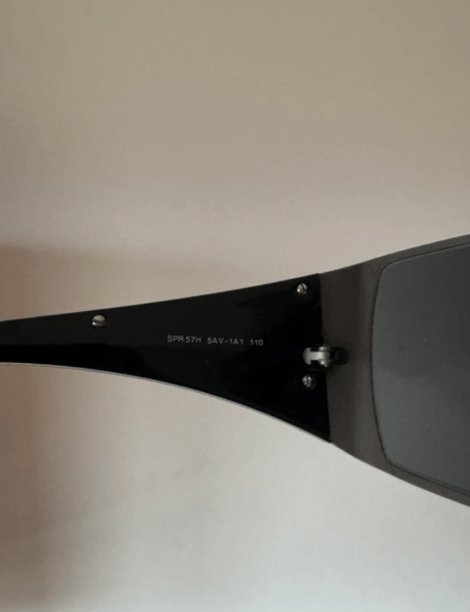 Prada PRADA Sunglasses SPR 57H Sport Red Tab Shield Mask Symbole Size ONE SIZE - 5 Thumbnail
