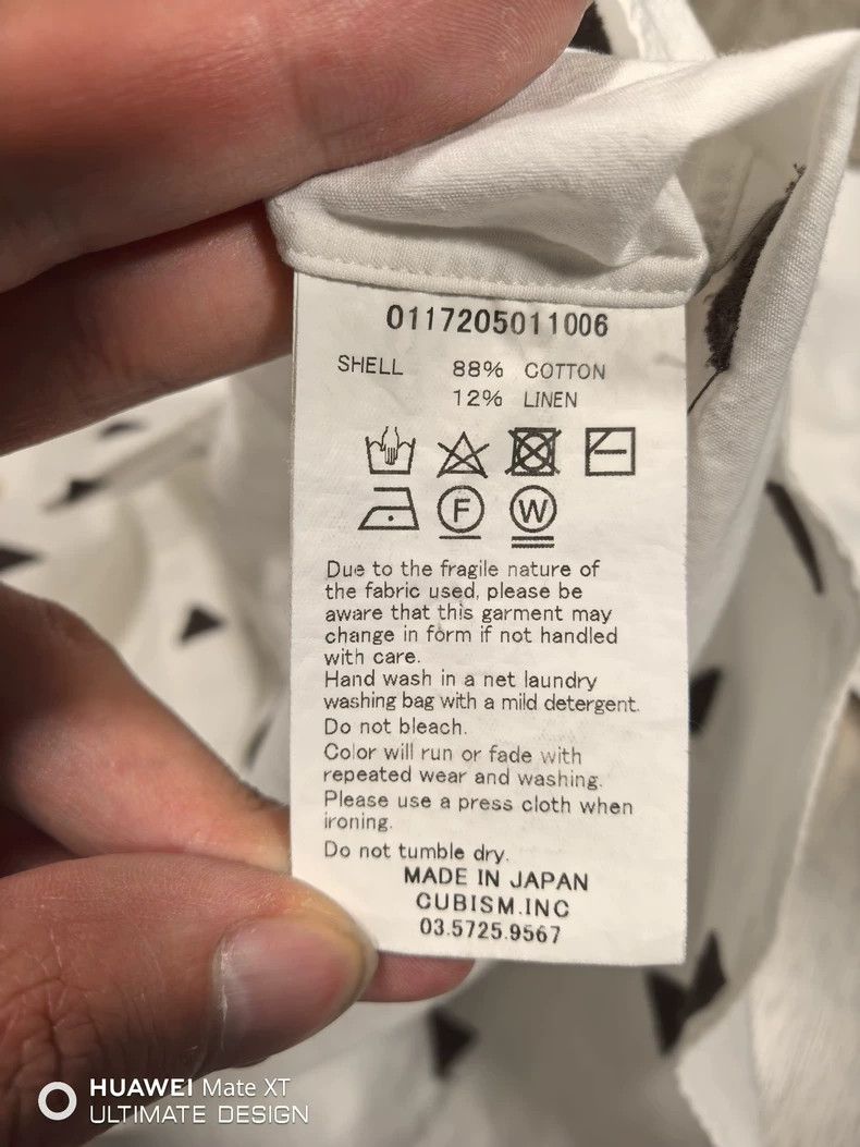 Visvim Visvim 17AW LUNGTA B.D. Egyptian cotton triangle embroider Size US XL / EU 56 / 4 - 6 Thumbnail