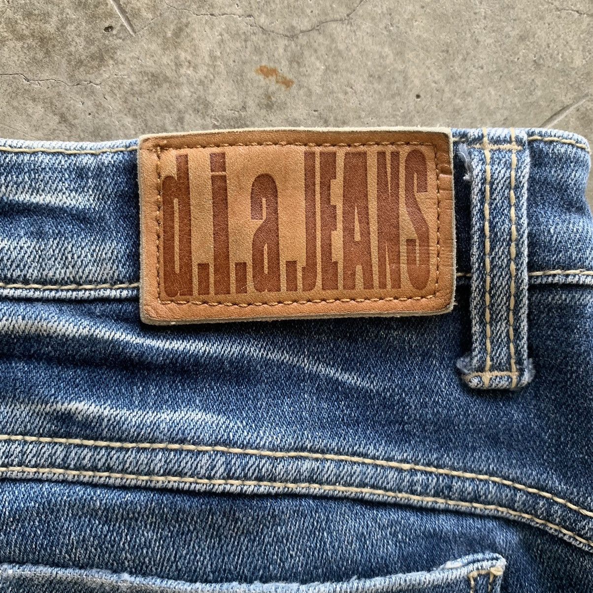 Other Vintage Japanese d.i.a Zipper Skinny Jeans Size US 28 / EU 44 - 14 Thumbnail