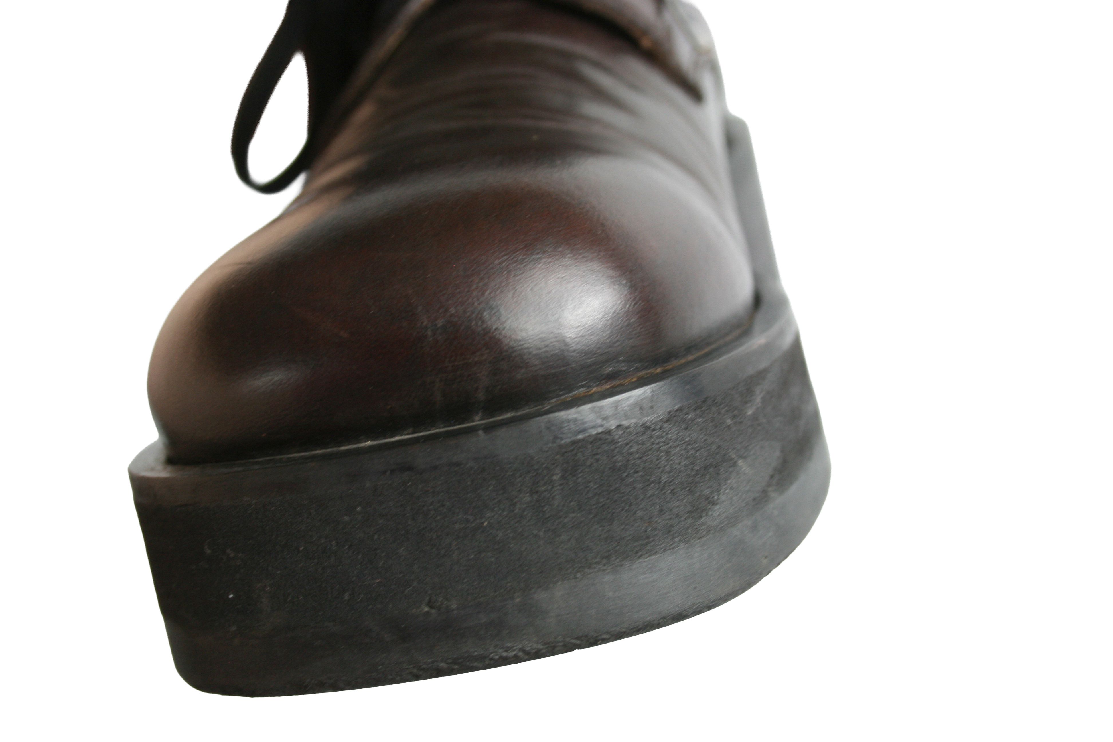 Dolce & Gabbana 90S Massive Platform Oversize Derby Shoes Vintage Size US 7.5 / EU 40-41 - 6 Thumbnail