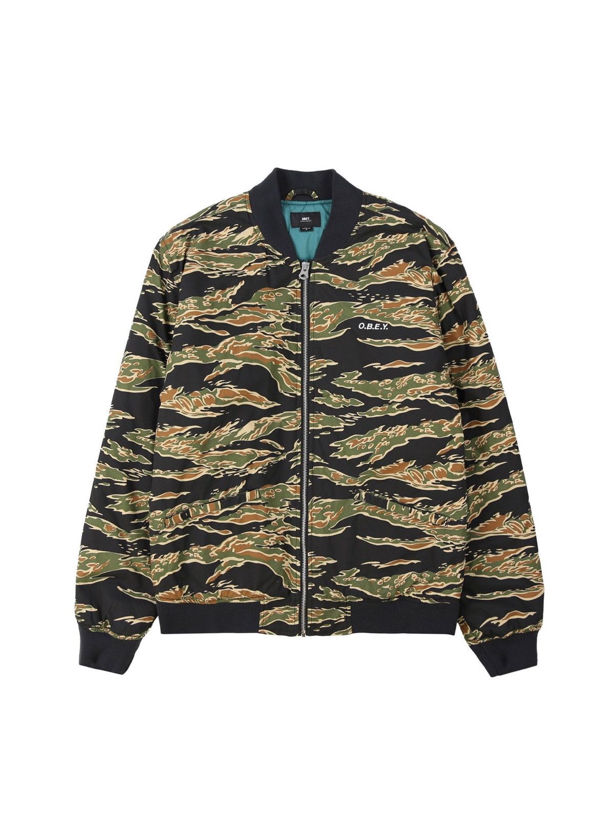 Image of Obey Camo Jacket, Men's (Size 2XL)