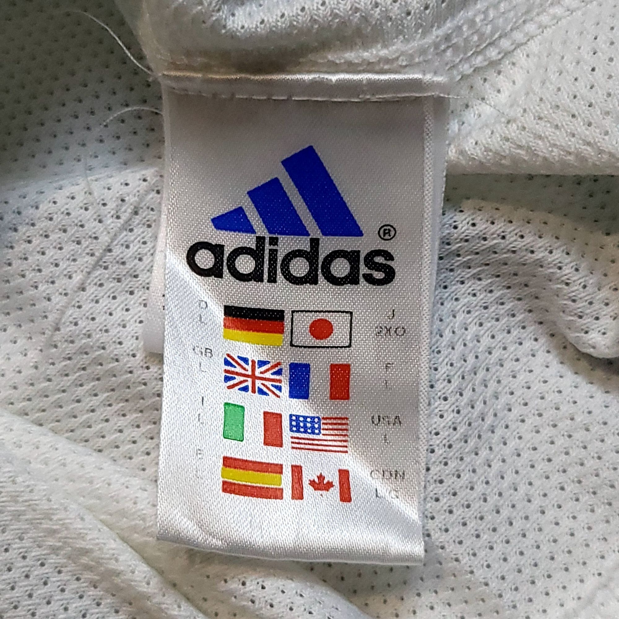 Adidas Batistuta Argentina 2002 WC PLAYER ISSUE Soccer Jersey L Size US L / EU 52-54 / 3 - 8 Thumbnail