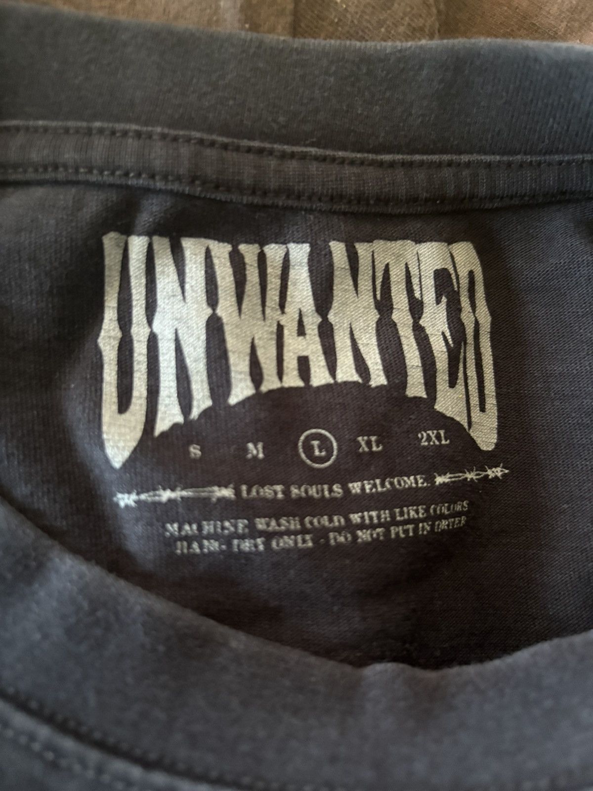 Unwanted Unwanted Vintage Tee Size US L / EU 52-54 / 3 - 3 Thumbnail