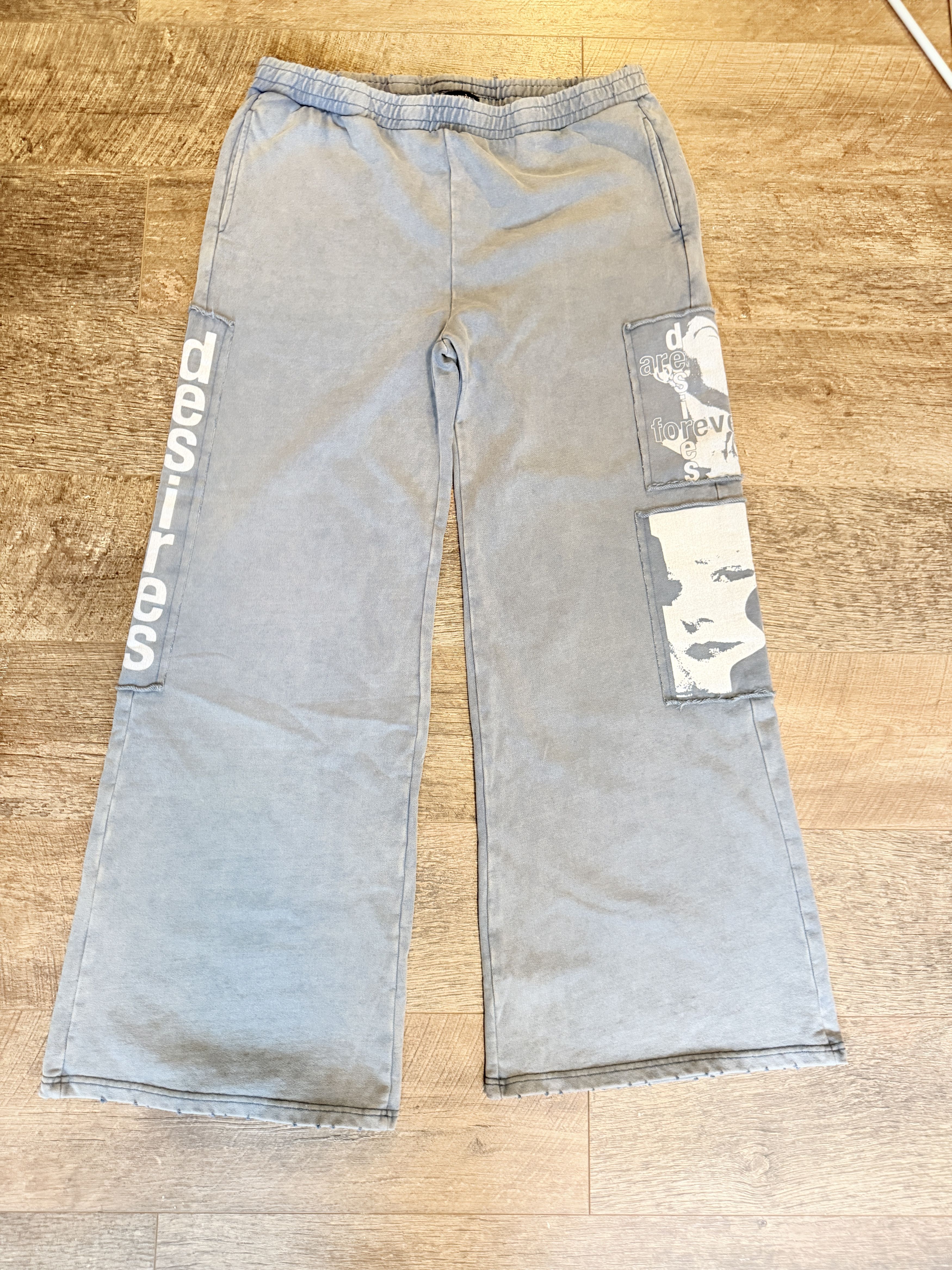 Other Matière De Désirs Encore Sweatpants Washed Blue Size US 38 / EU 54 - 1 Thumbnail