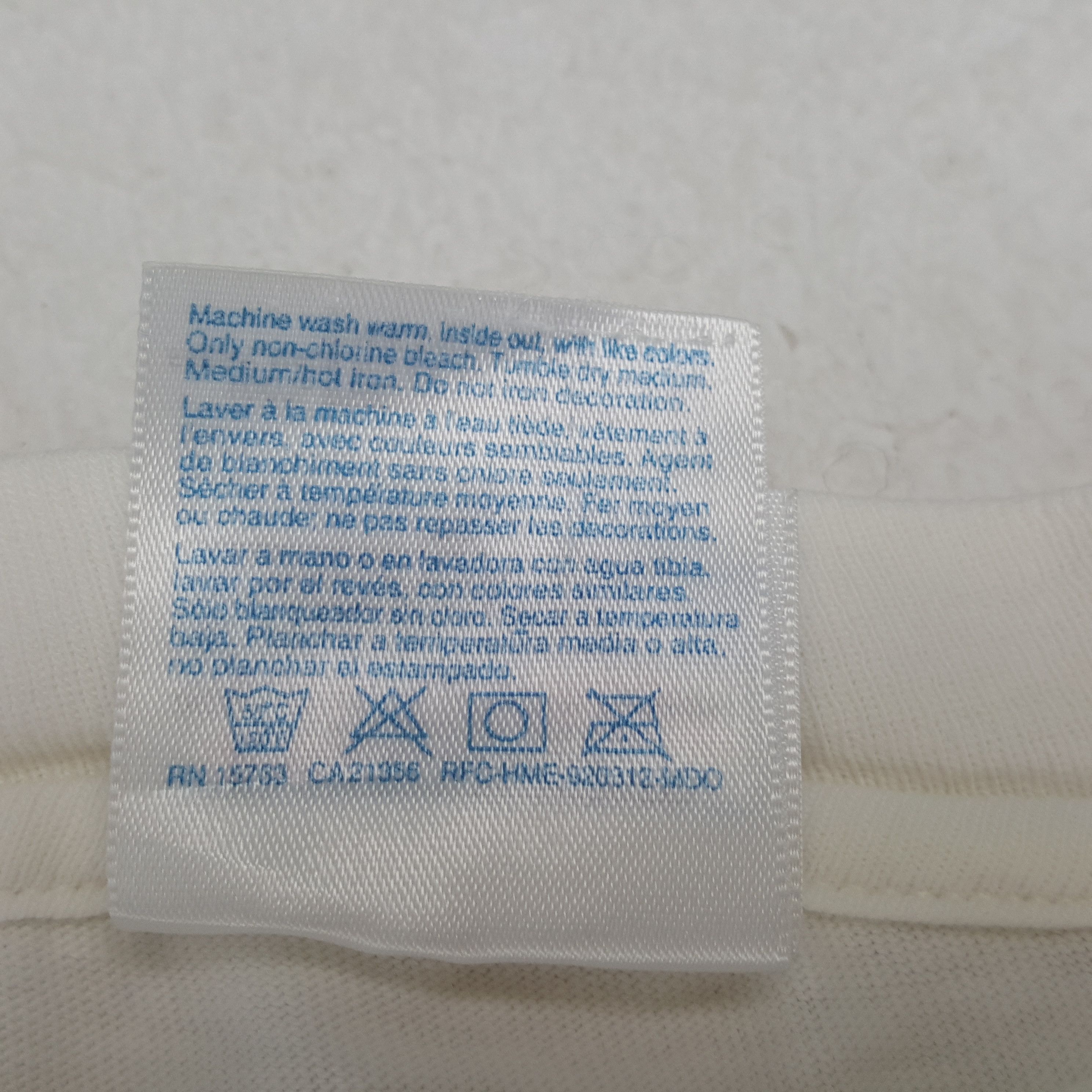 Cartoon Network × Hanes × Vintage Vintage TINTIN AMERICAN Cartoon Promo T-shirt C285N29 Size US XL / EU 56 / 4 - 6 Thumbnail