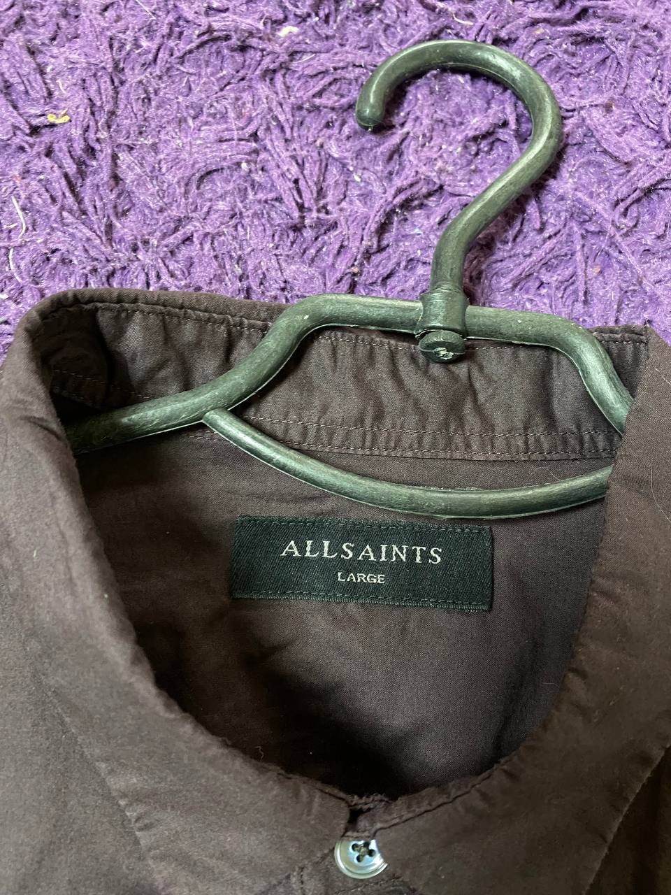Allsaints Allsaints Size Large Shirt Vintage Y2K Streetwear Size US L / EU 52-54 / 3 - 2 Thumbnail
