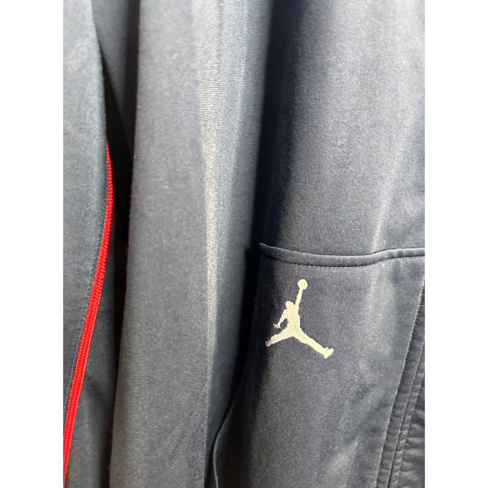 Jordan Brand Nike Air Jordan Jacket Hoodie Full Zip XL Men Gray 5218 Vintage? No (Style: Basic Jacket) Size US XL / EU 56 / 4 - 3 Thumbnail