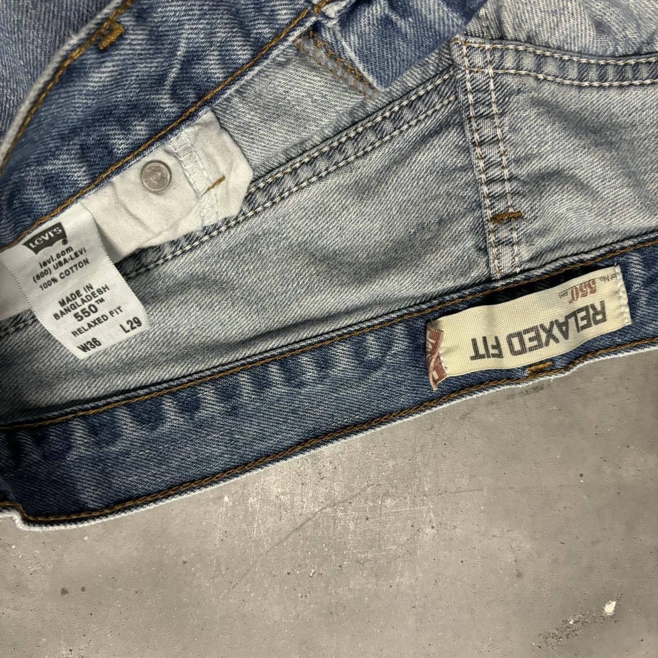 Levi's × Vintage Crazy Vintage Y2K/2000s Light Wash Levi’s Denim Jeans! Size US 34 / EU 50 - 8 Thumbnail