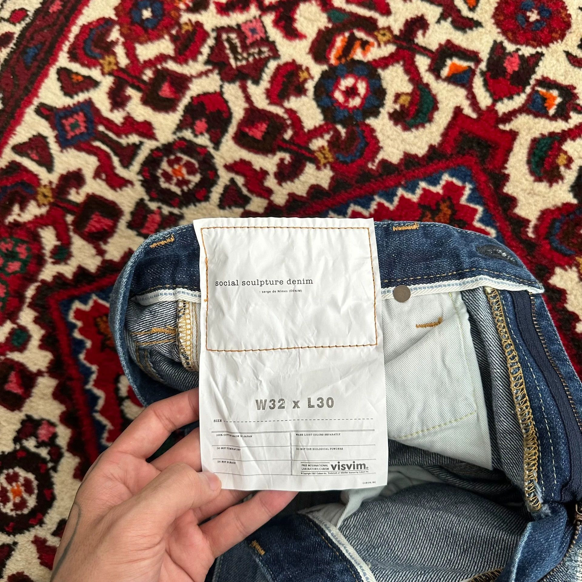 Visvim visvim 16aw 04d12 jeans w32l30 new, worn once Size US 32 / EU 48 - 6 Thumbnail
