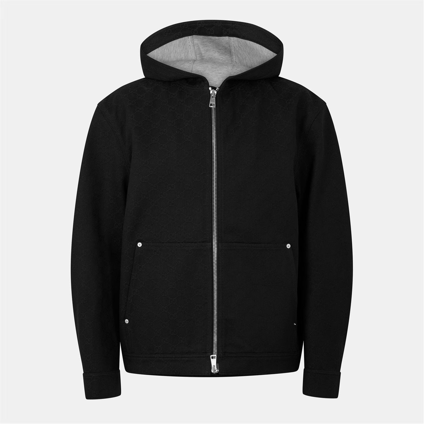 Gucci o1g2r1mq0426 Structured Fit Denim Jacket in Black Size US L / EU 52-54 / 3 - 1 Thumbnail