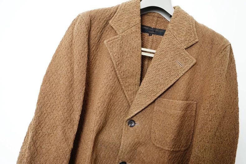 Comme des Garcons Comme Des Garcons Silver Texture Coat Jacket Size US M / EU 48-50 / 2 - 3 Thumbnail