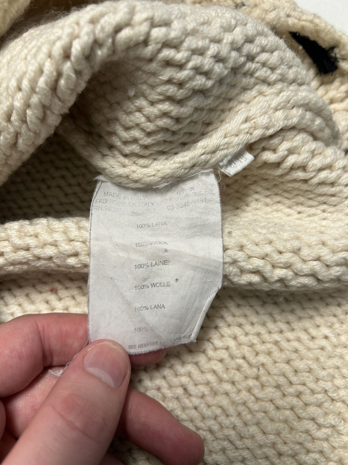 Prada Prada Heavyweight Wool Contrast Panel Turtleneck Knit Size M / US 6-8 / IT 42-44 - 4 Thumbnail