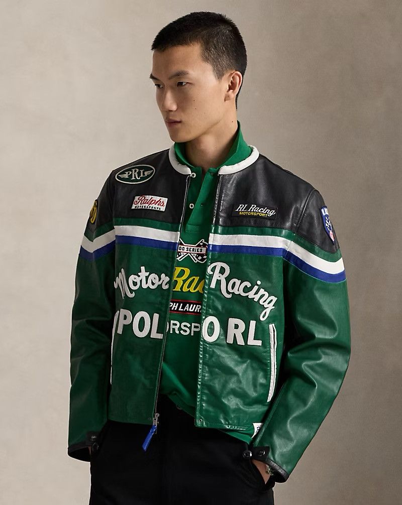 Polo Ralph Lauren Polo Ralph Lauren Leather Café Racer Jacket Size Large Size US L / EU 52-54 / 3 - 1 Thumbnail