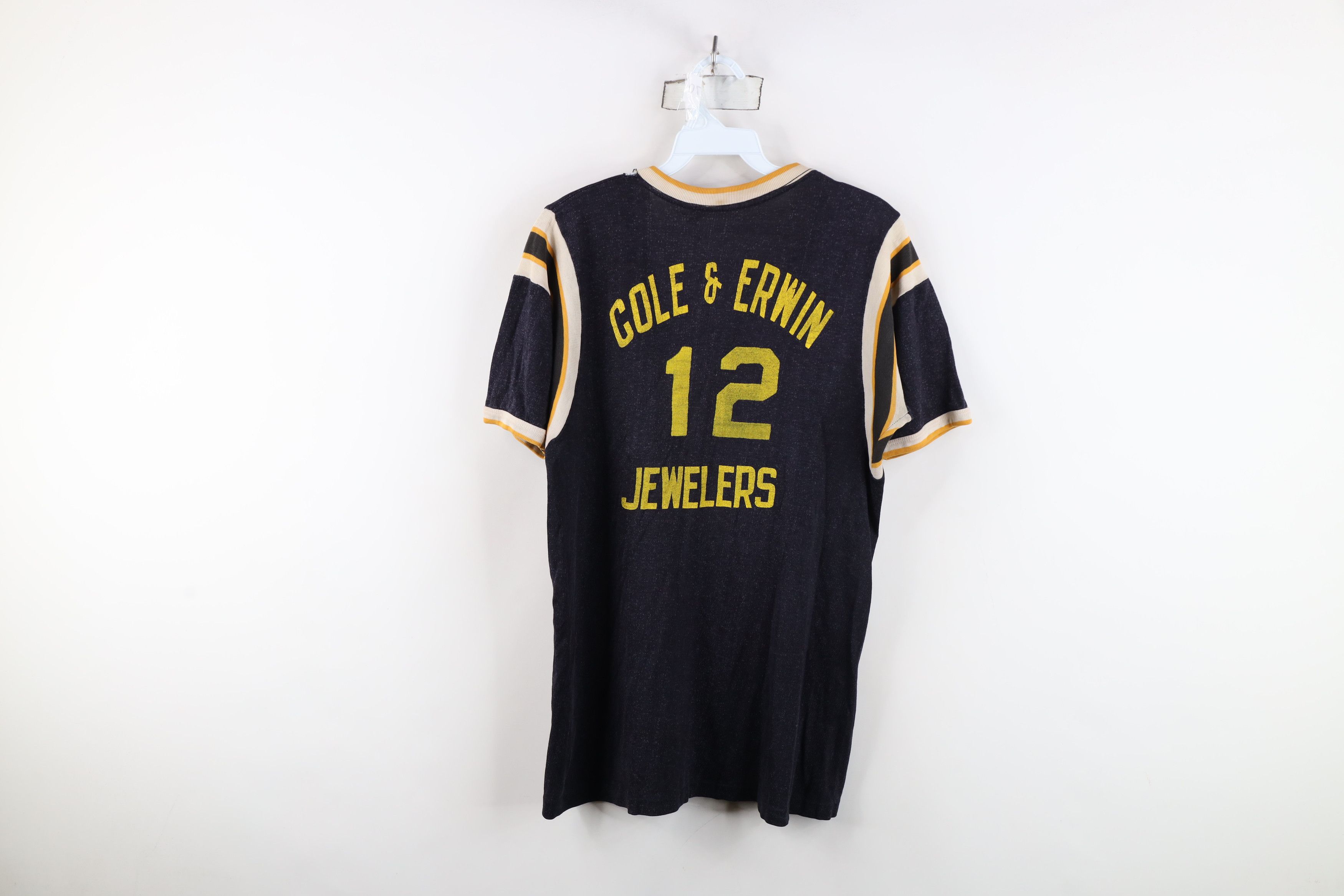 Vintage Vintage 40s 50s Baptist Durene Sports Jersey T-Shirt USA Size US S / EU 44-46 / 1 - 13 Thumbnail