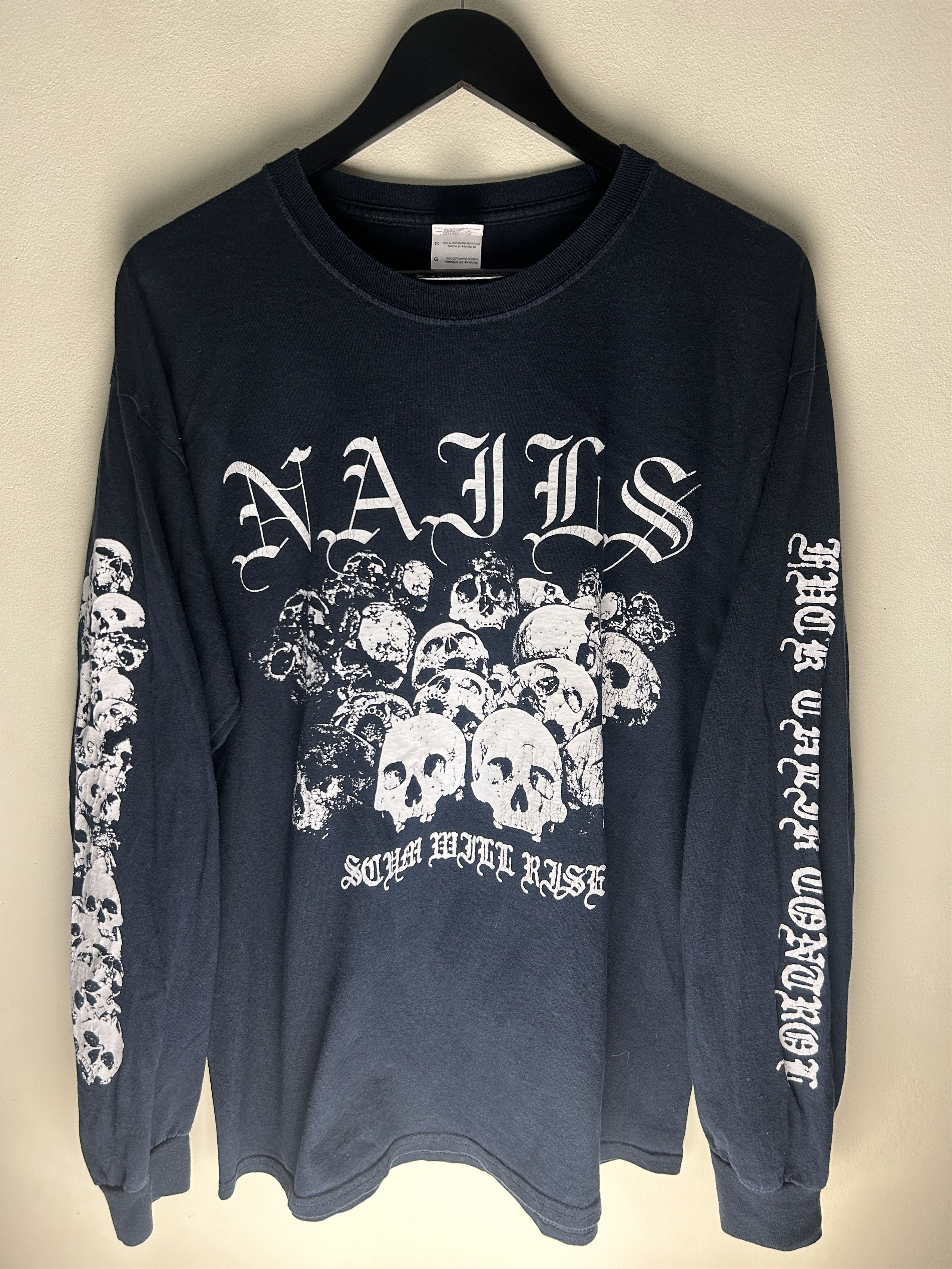 Band Tees Vintage Nails Scum Will Rise 2010 Longsleeve Band T-shirt Size US L / EU 52-54 / 3 - 2 Thumbnail