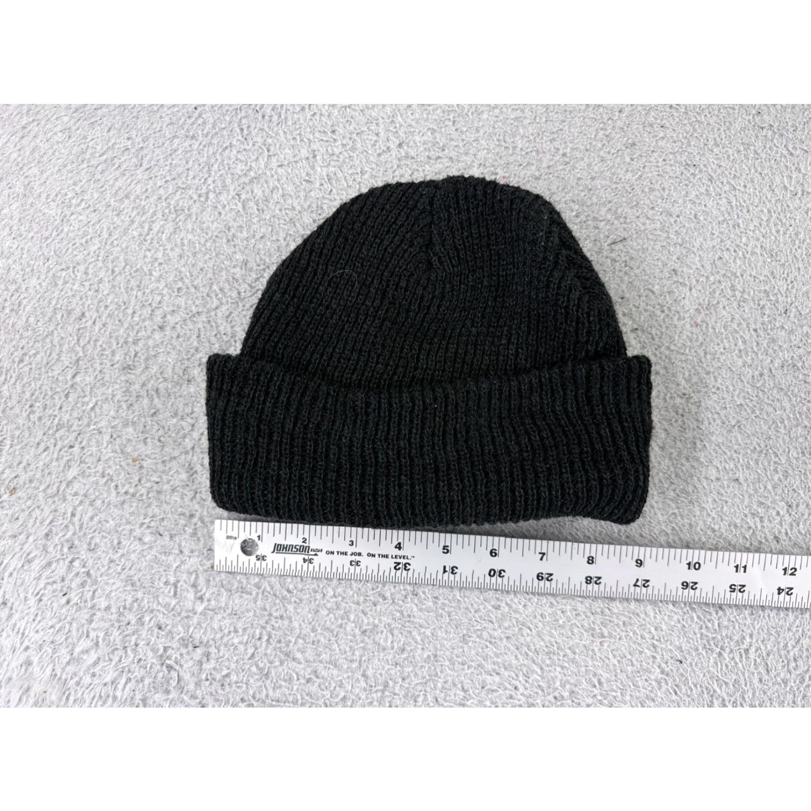 Vintage KB ETHOS Beanie Adult One Size Black Knit 100% Acrylic Ski Snowboard Hat Beanie Men Winter - Logo Theme Lightweight Knit Hat Size ONE SIZE - 2 Thumbnail