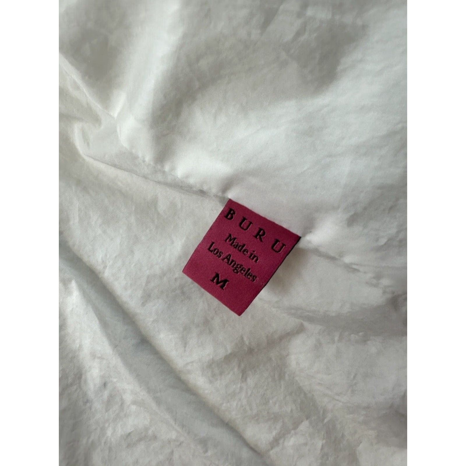 Vintage VINTAGE Buru Blazer Womens Medium White Geometric Open Jacket Size M / US 6-8 / IT 42-44 - 3 Thumbnail