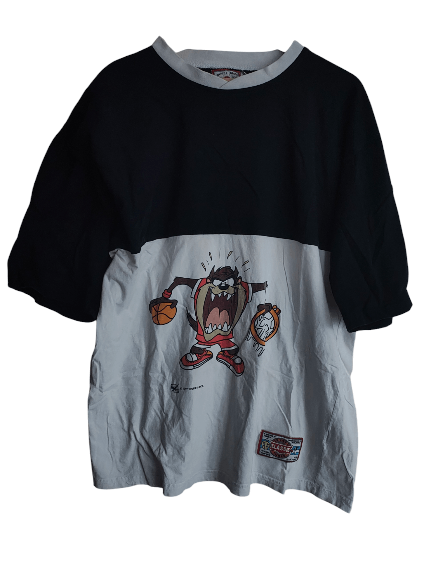 Cartoon Network × Vintage × Warner Bros 1997 Looney Tunes Official Merch Tee Tasmanian Devil Size US XL / EU 56 / 4 - 1 Thumbnail