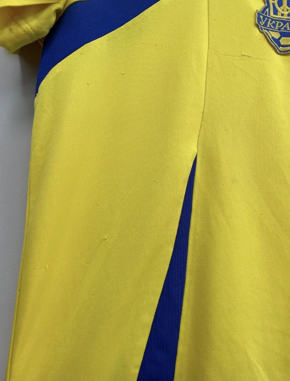 Lotto Sport Ukraine 2006/2007 Home Football Shirt Lotto National Team Size US M / EU 48-50 / 2 - 4 Thumbnail