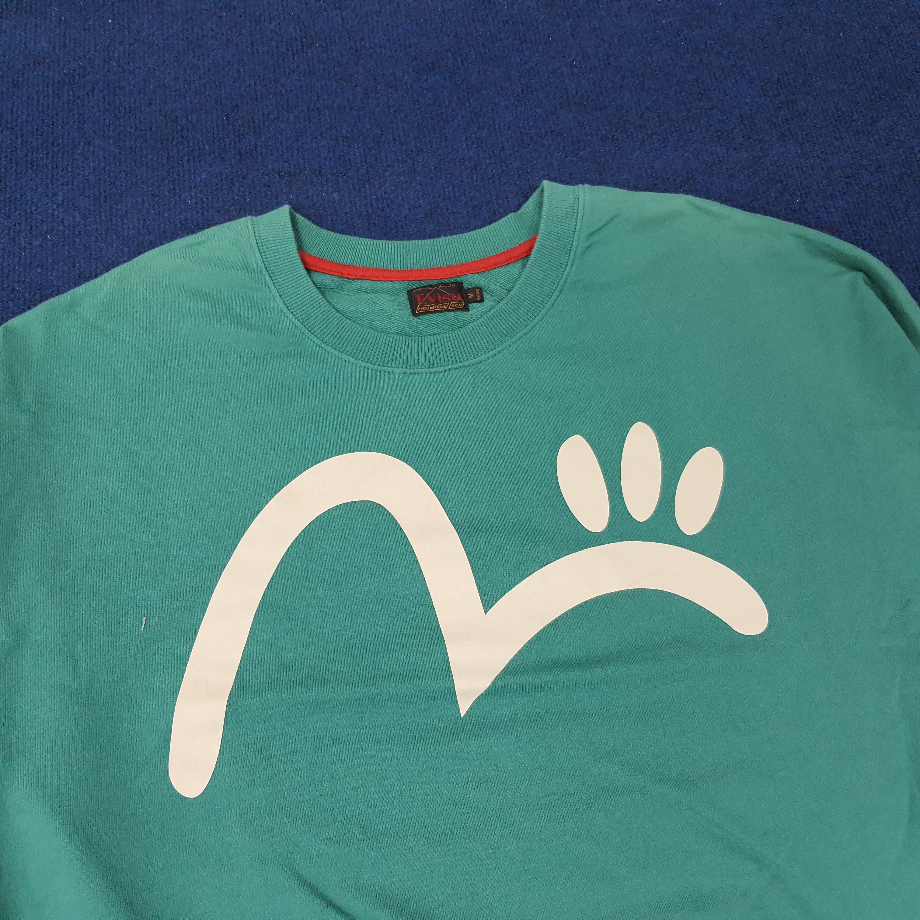 Evisu × Japanese Brand × Vintage Vintage Evisu Japanese Brand Sweatshirt C230N19 Size US M / EU 48-50 / 2 - 2 Thumbnail