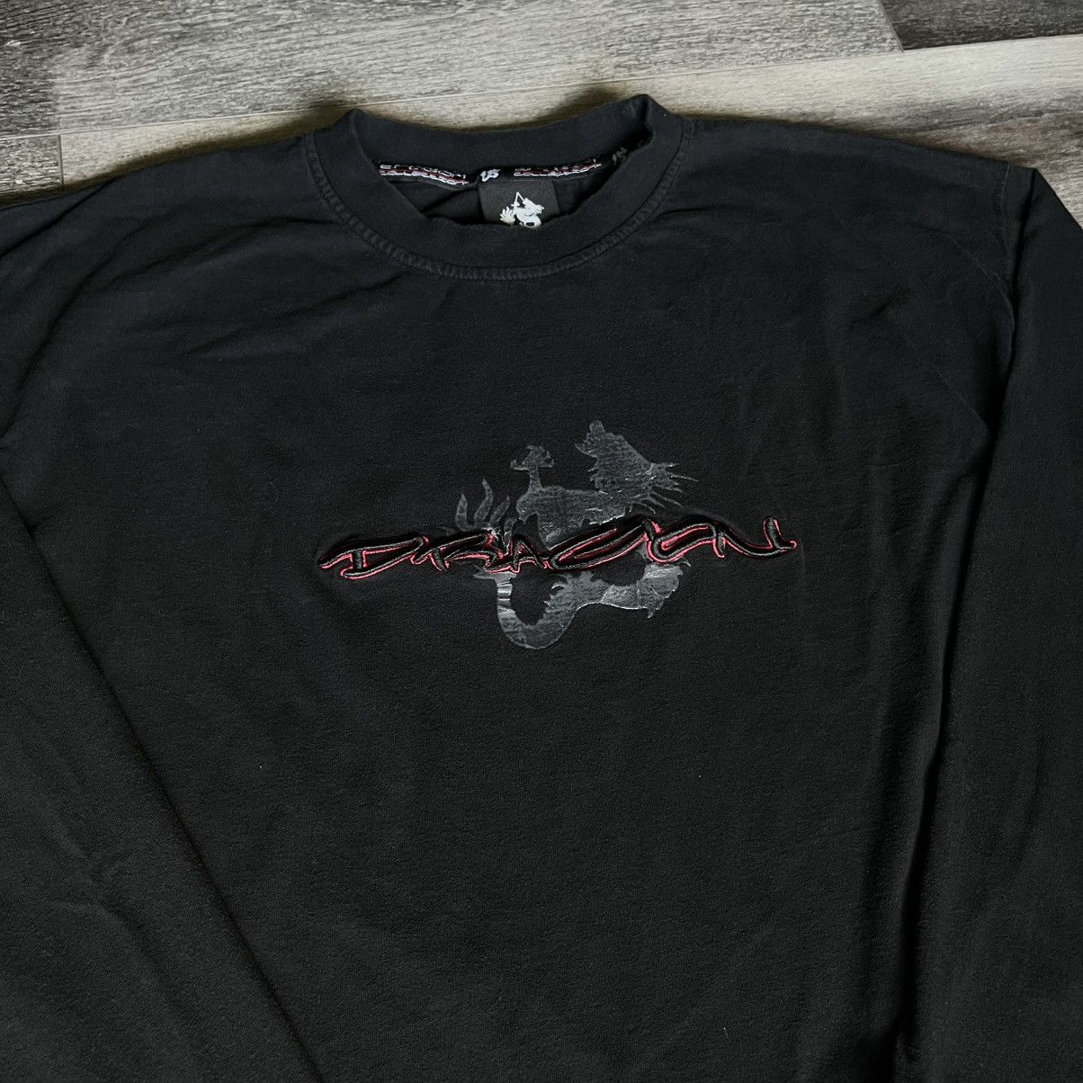 Vintage Vintage 2000s Dragon Brand JNCO Jeans Style Longsleeve Tee Size US XXL / EU 58 / 5 - 2 Thumbnail