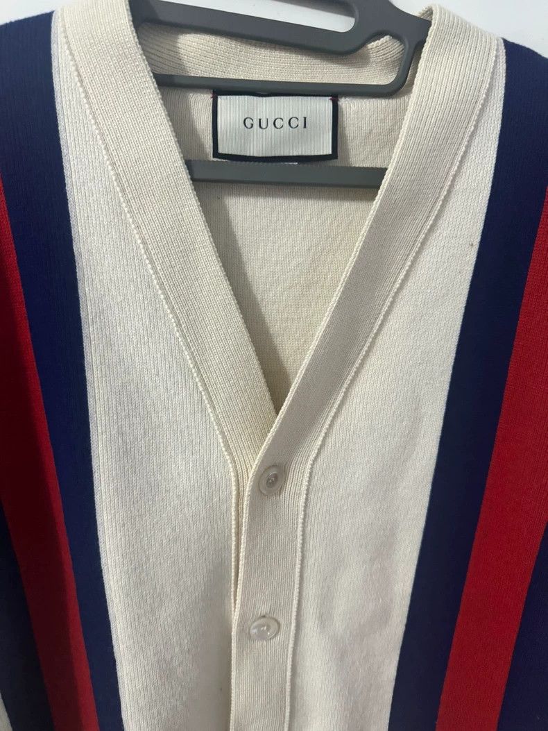 Gucci Gucci Woolen sweater cardigan Size US L / EU 52-54 / 3 - 3 Thumbnail
