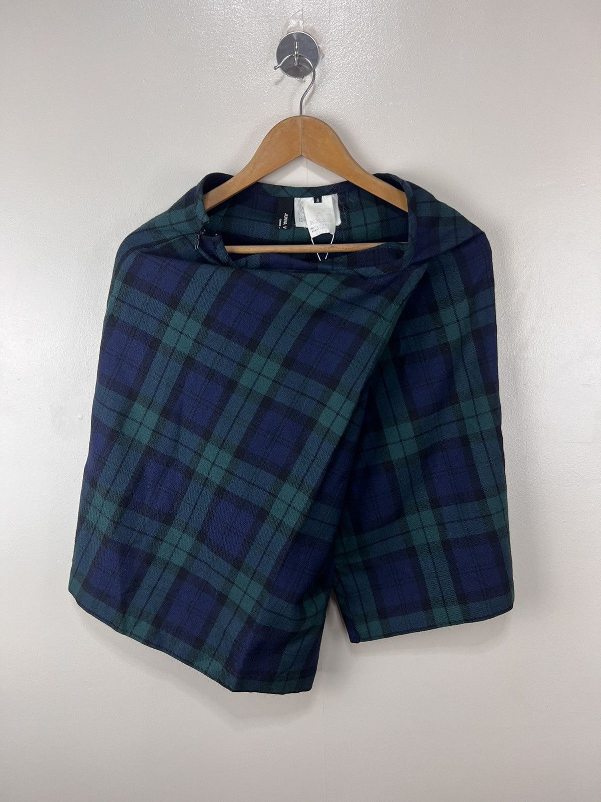 Junya Watanabe 90s JUNYA WATANABE PLAID SKIRT Size 28" / US 6 / IT 42 - 1 Thumbnail