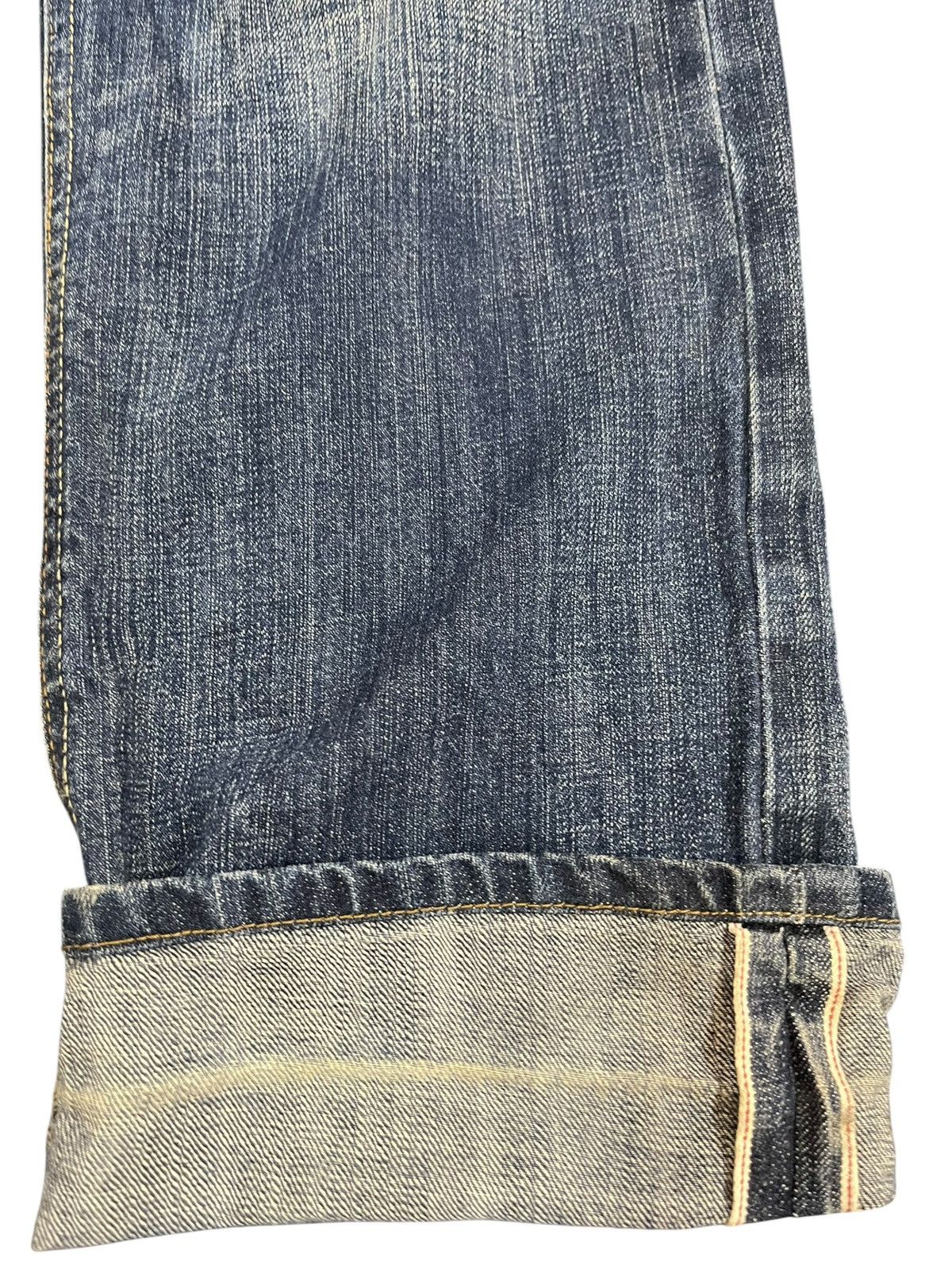 Denim & Supply Ralph Lauren × Ralph Lauren Vintage Denim&Supply Ralph Lauren Selvedge Distressed Dneim Size US 34 / EU 50 - 4 Thumbnail