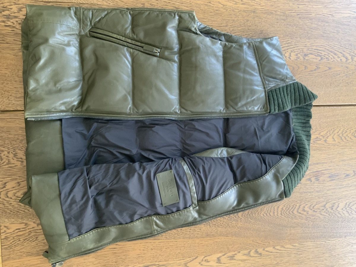 Berluti Haider Ackermann Camo green Calf leather vest Size US M / EU 48-50 / 2 - 6 Thumbnail