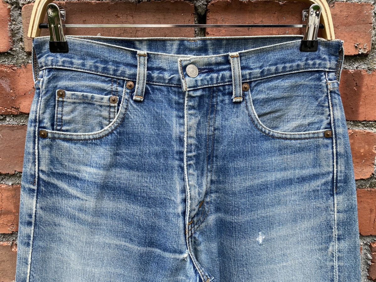 Levi's × Levi's Vintage Clothing × Vintage size 29x30 vintage levi's 502xx redline big E distressed Size US 29 - 6 Thumbnail