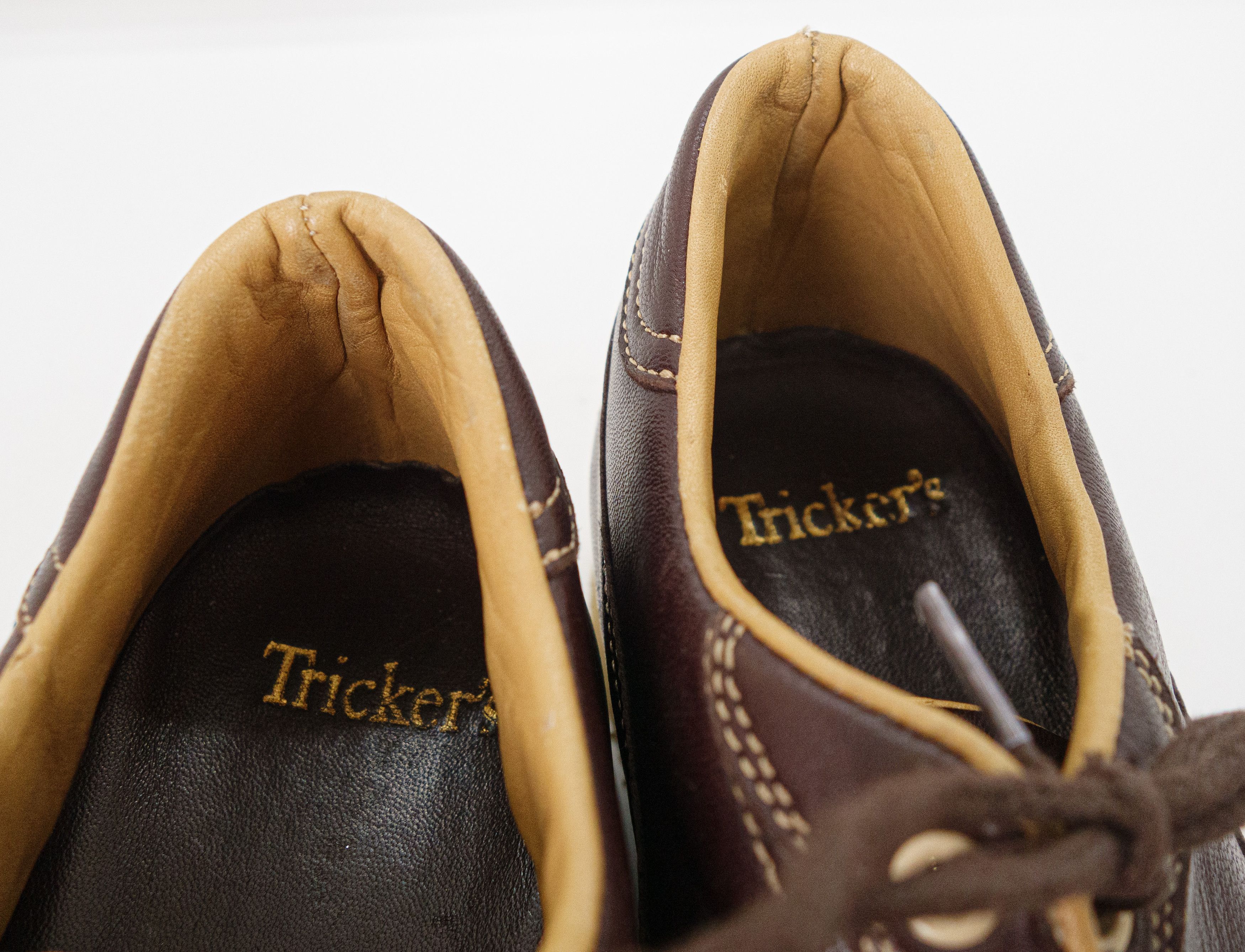 Tricker's 00S Leather Low Boots Vintage Size US 6 / IT 36 - 7 Thumbnail