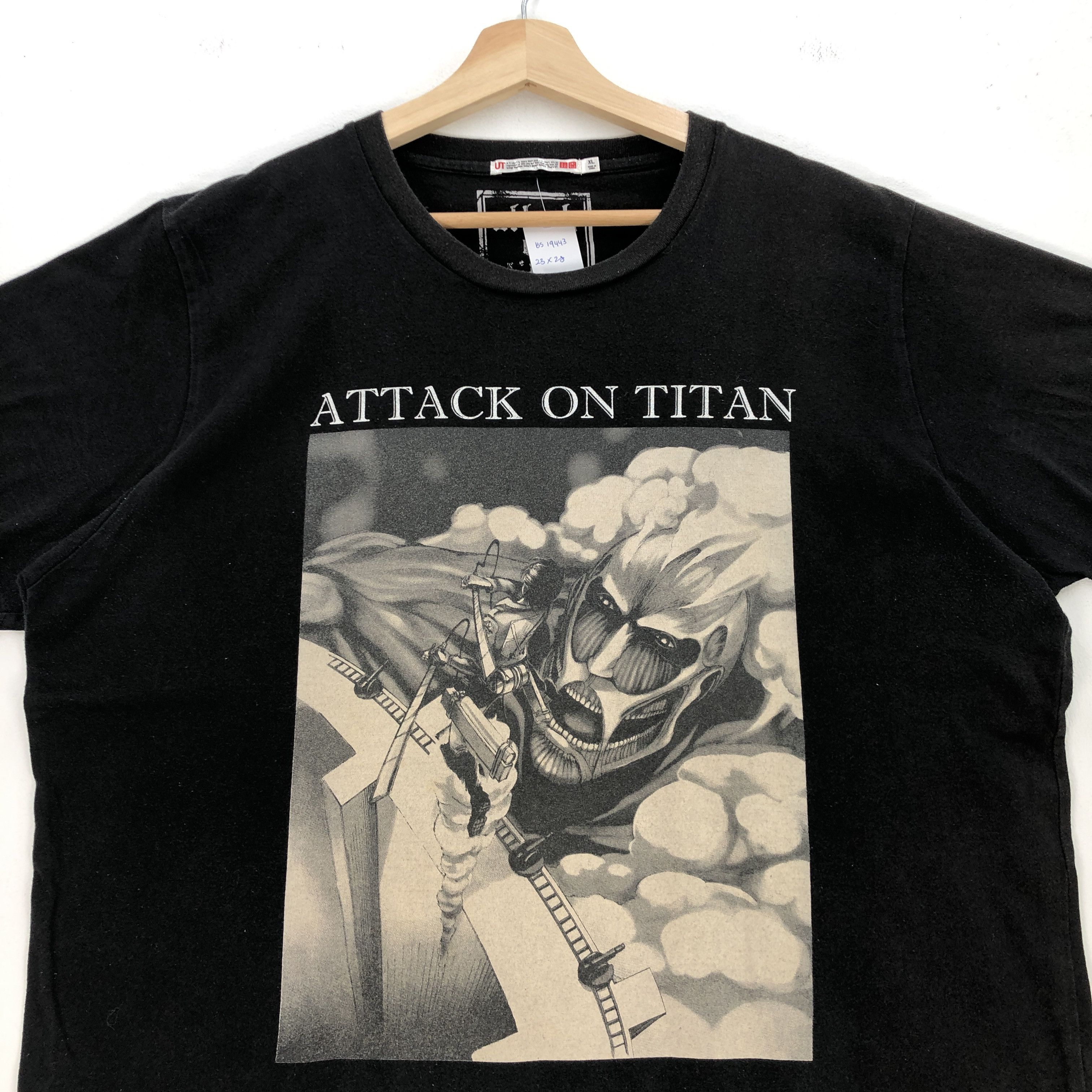 Anime Attack on Titan T Shirt Japanese Anime Cartoon Tee Size US L / EU 52-54 / 3 - 3 Thumbnail
