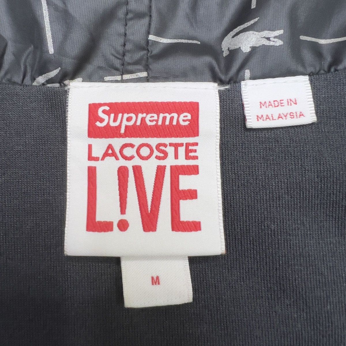 Lacoste × Supreme Supreme x Lacoste Reflective Grid Nylon Jacket Size US M / EU 48-50 / 2 - 7 Thumbnail