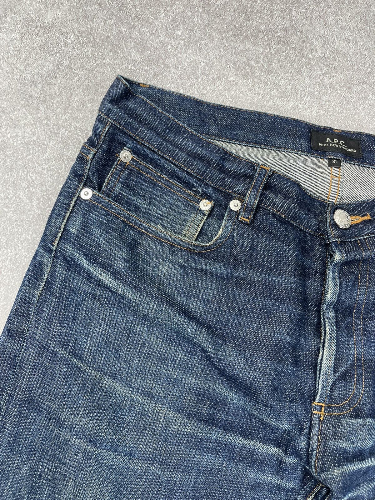 A.P.C. A.P.C. Petit New Standart Japanese Selvedge Denim Jeans Size US 31 - 7 Thumbnail