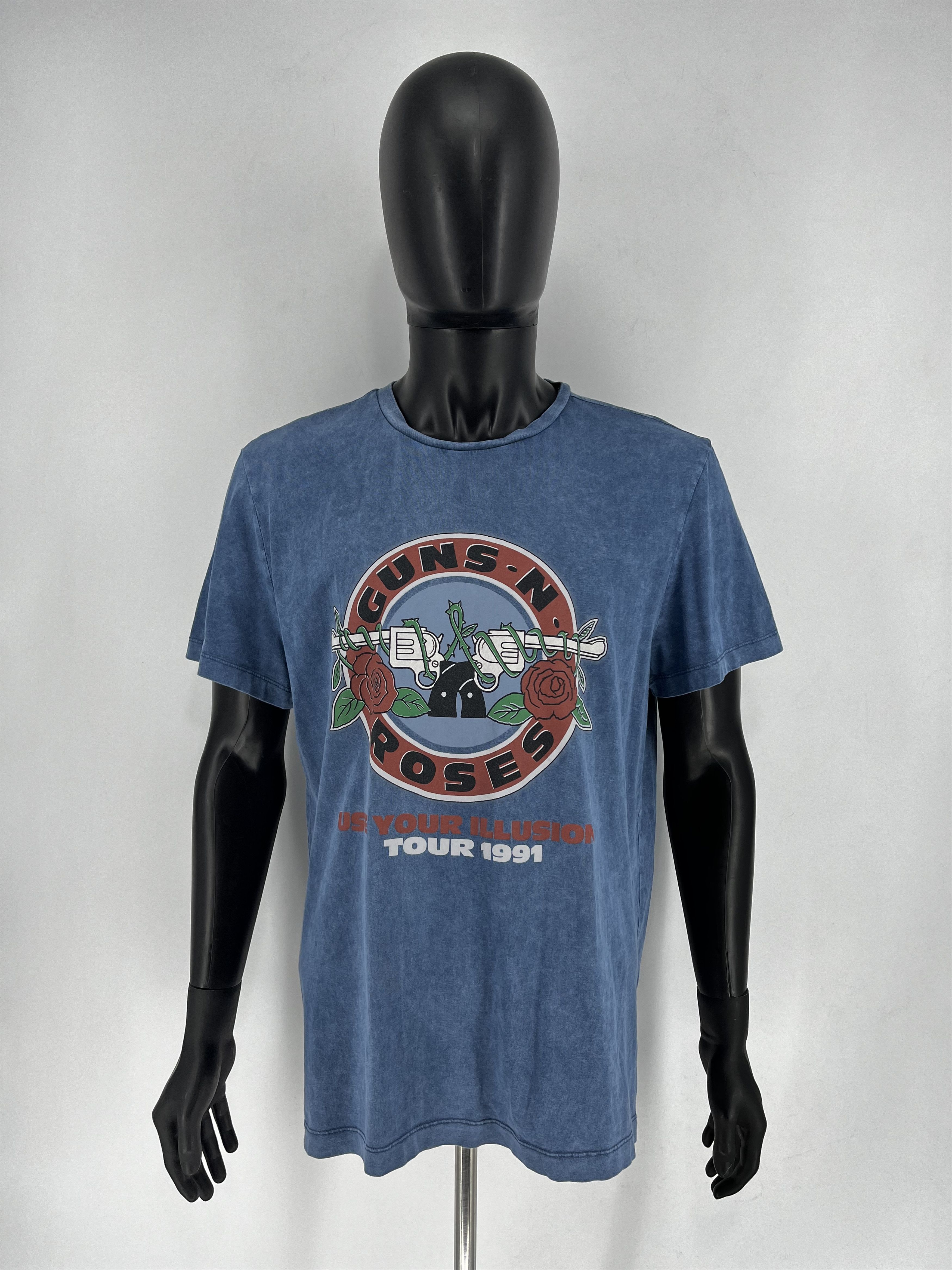 Band Tees × Vintage Guns N Roses Use Your Illusion Band Vintage Tshirts Size L Size US L / EU 52-54 / 3 - 2 Thumbnail