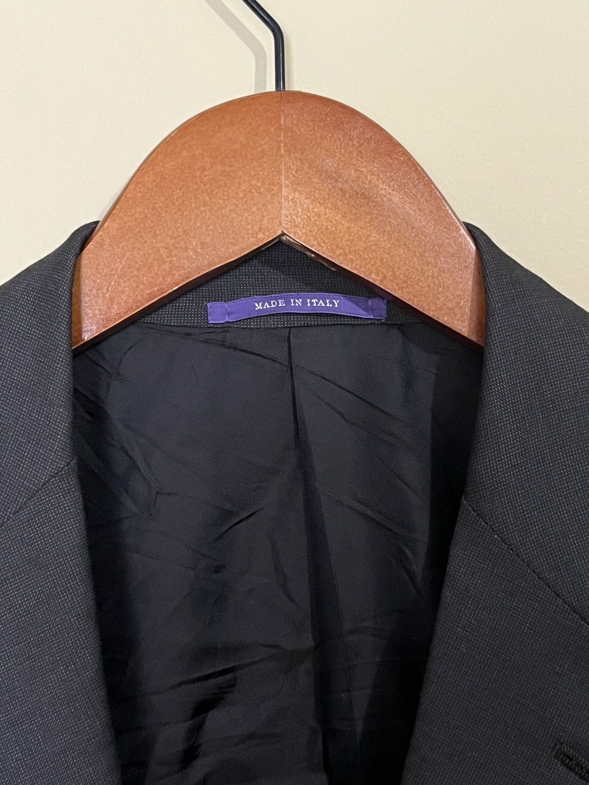 Ralph Lauren Purple Label Ralph Lauren Purple Label Wool and Cupro Blazer - 38R Size 38S - 4 Thumbnail