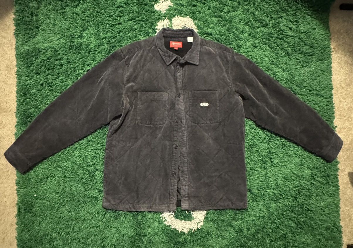 Supreme Supreme Quilted Corduroy Jacket Size US M / EU 48-50 / 2 - 2 Thumbnail