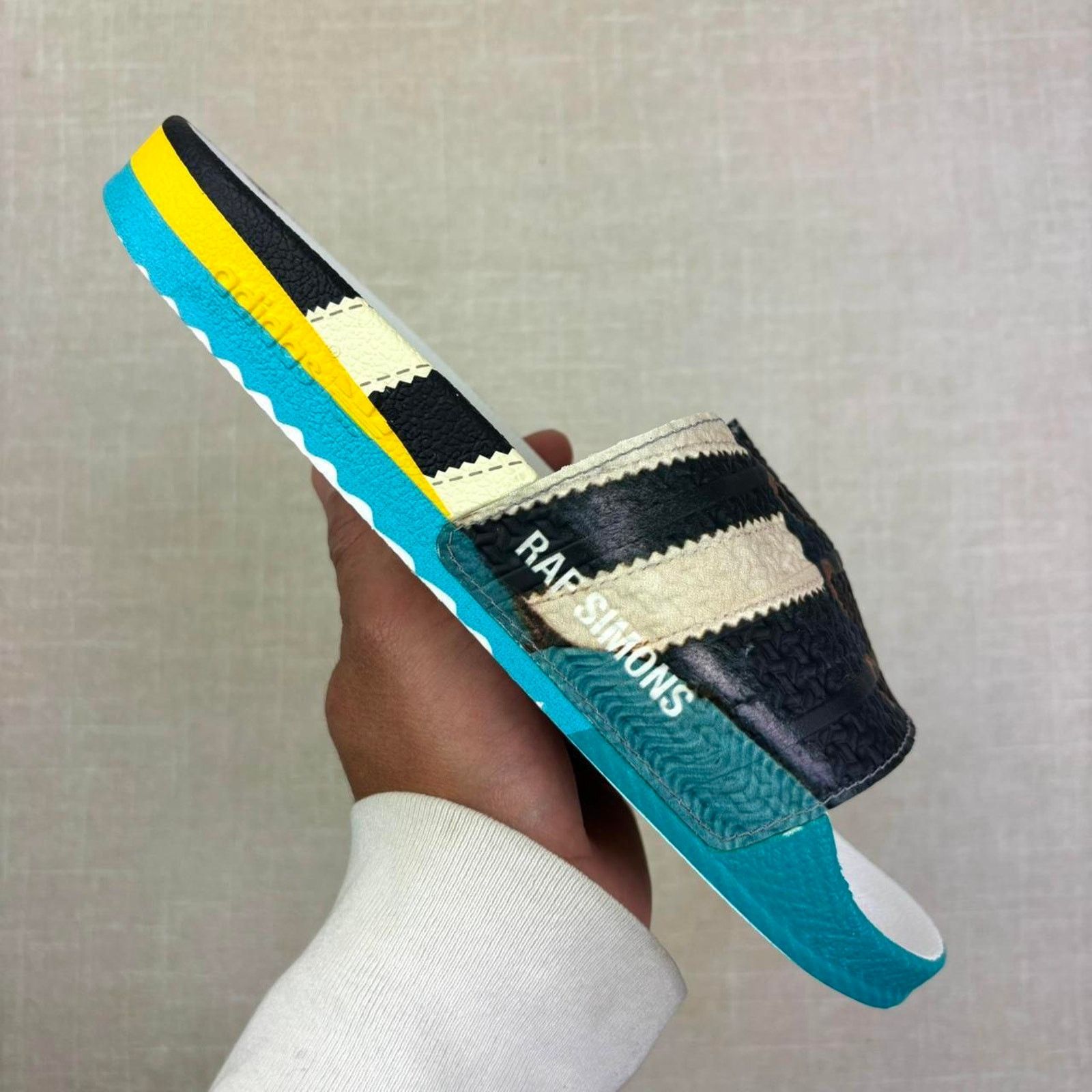 Adidas 2019 adidas x Raf Simons Samba Adilette “Trompe L’oeil” 8M Size US 8 / IT 38 - 1 Thumbnail