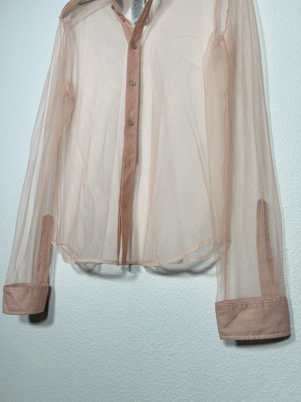 Gucci Sheer Elegance Mesh Button Up Size M / US 6-8 / IT 42-44 - 3 Thumbnail