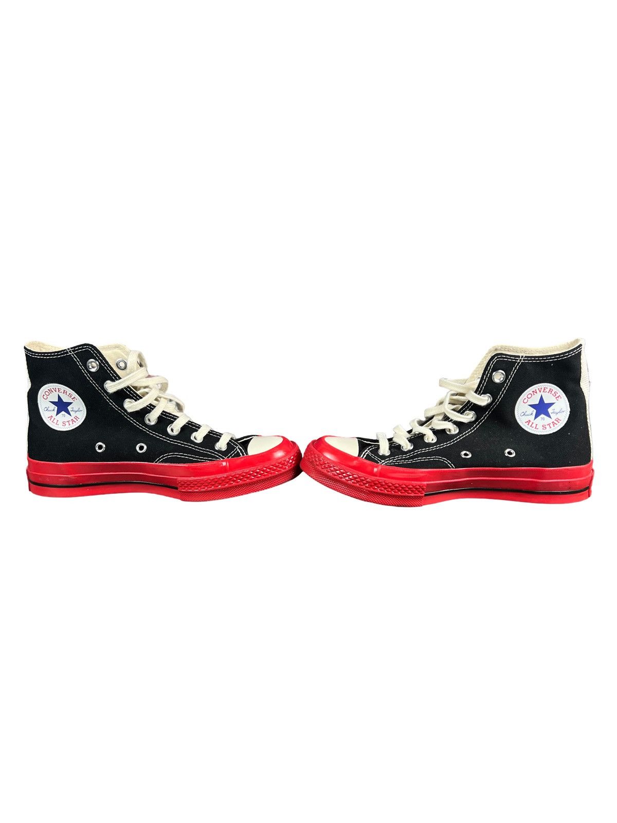 Comme des Garcons Comme des Garçons PLAY x Converse – Black/Red Sole Size US 5 Size US 5 / EU 37 - 3 Thumbnail