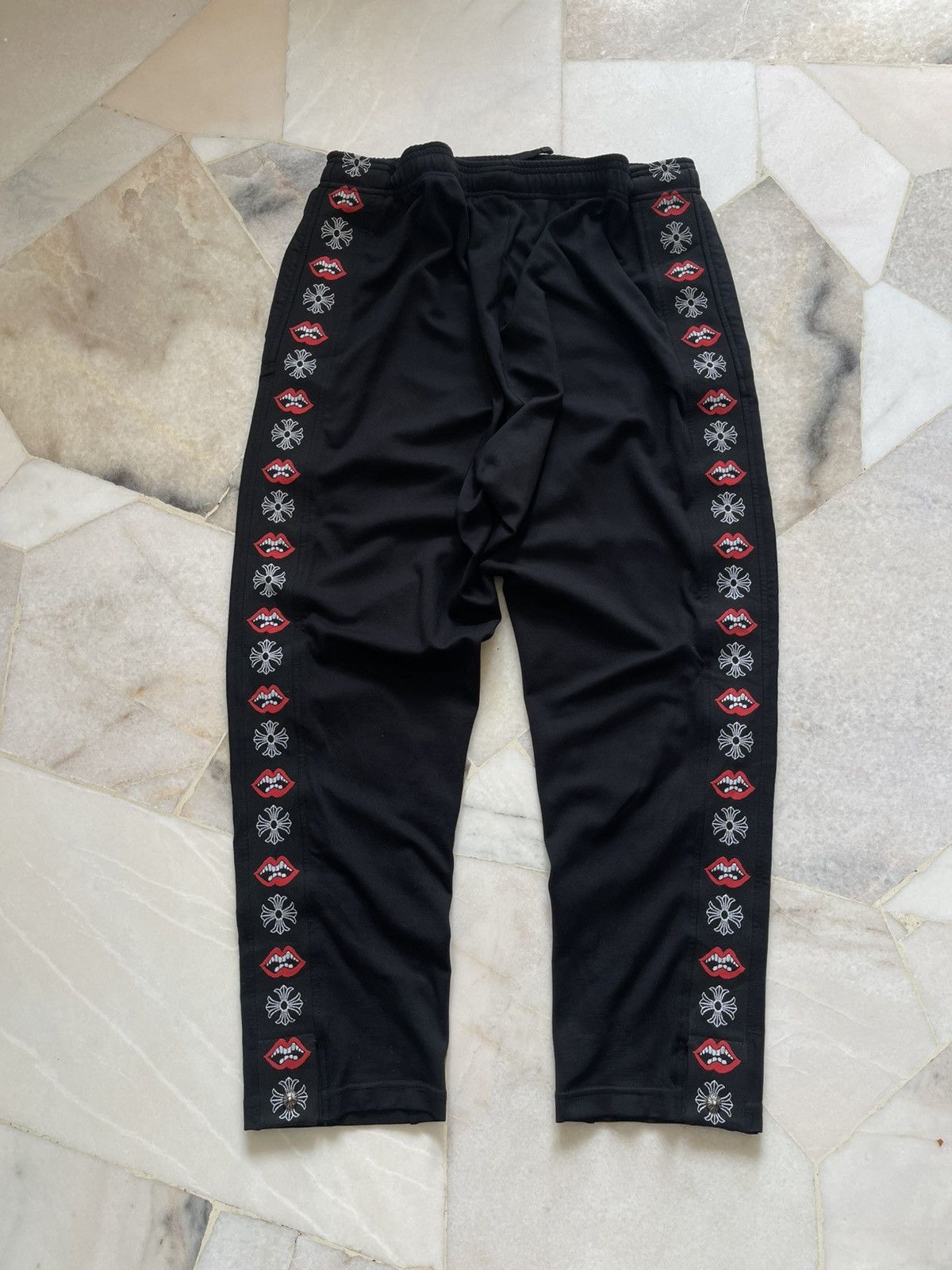 Chrome Hearts Chrome Hearts Matty Boy Red Lips Pants Size US 35 - 3 Thumbnail