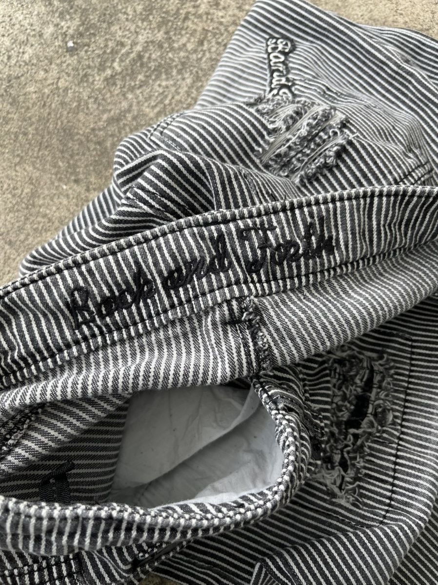 Hysteric Glamour Hysteric glamour style / Striped distressed patchwork Size US 34 / EU 50 - 7 Thumbnail