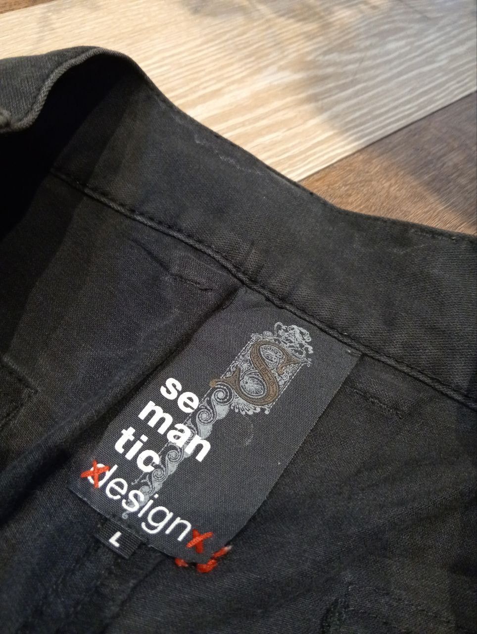 semanticdesign SEMANTIC DESIGN JAPAN 6 POCKET FADED BLACK PANTS Size US 33 - 9 Thumbnail