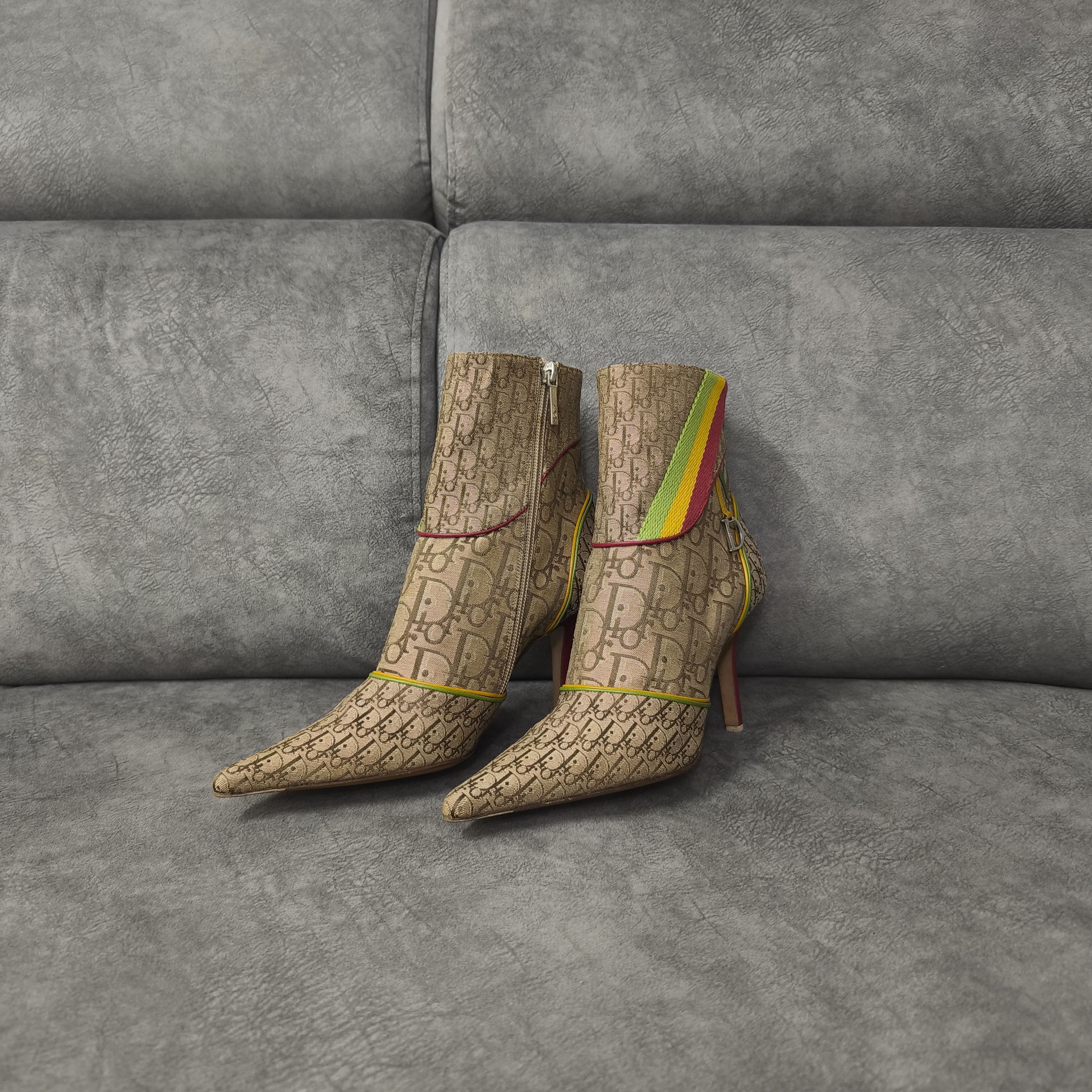 Dior Sick 🔥🔥Vintage Dior Rasta Shoes Size US 7 / IT 37 - 1 Thumbnail