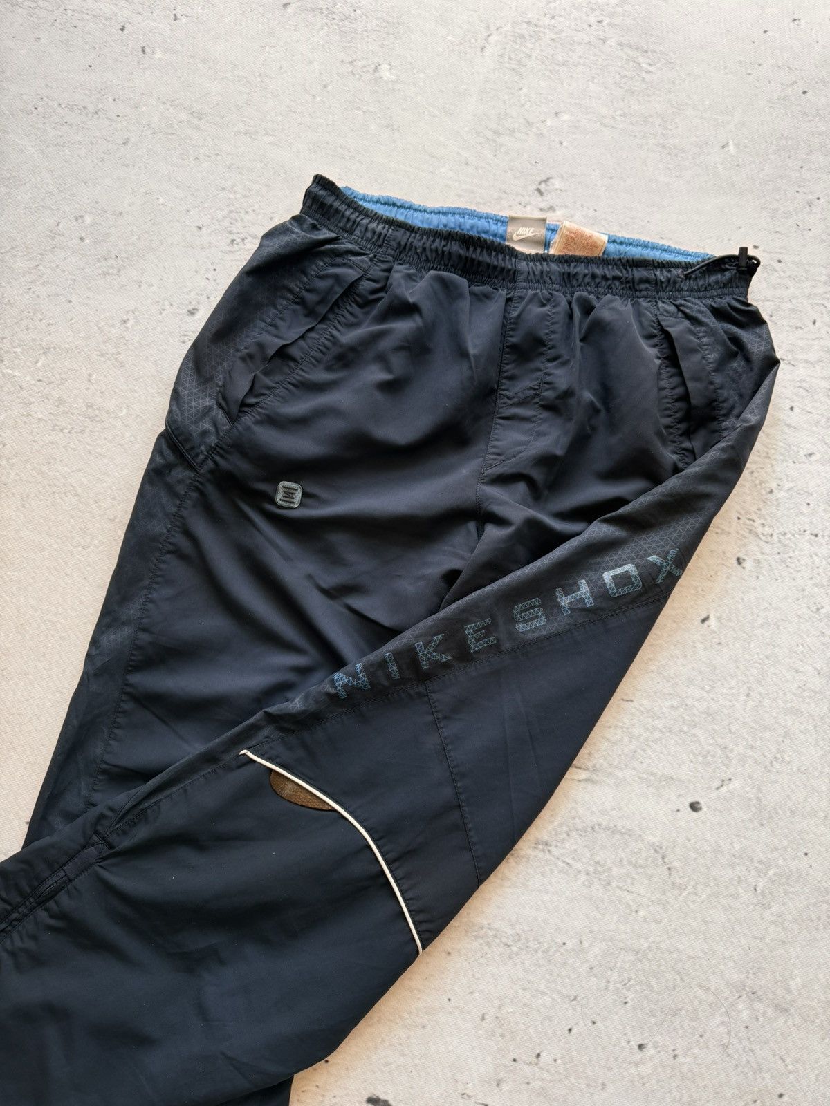 Nike × Vintage NIKE SHOX VINTAGE BASIC LOGO OVERSIZE BAGGY PANTS Size US 32 / EU 48 - 2 Thumbnail