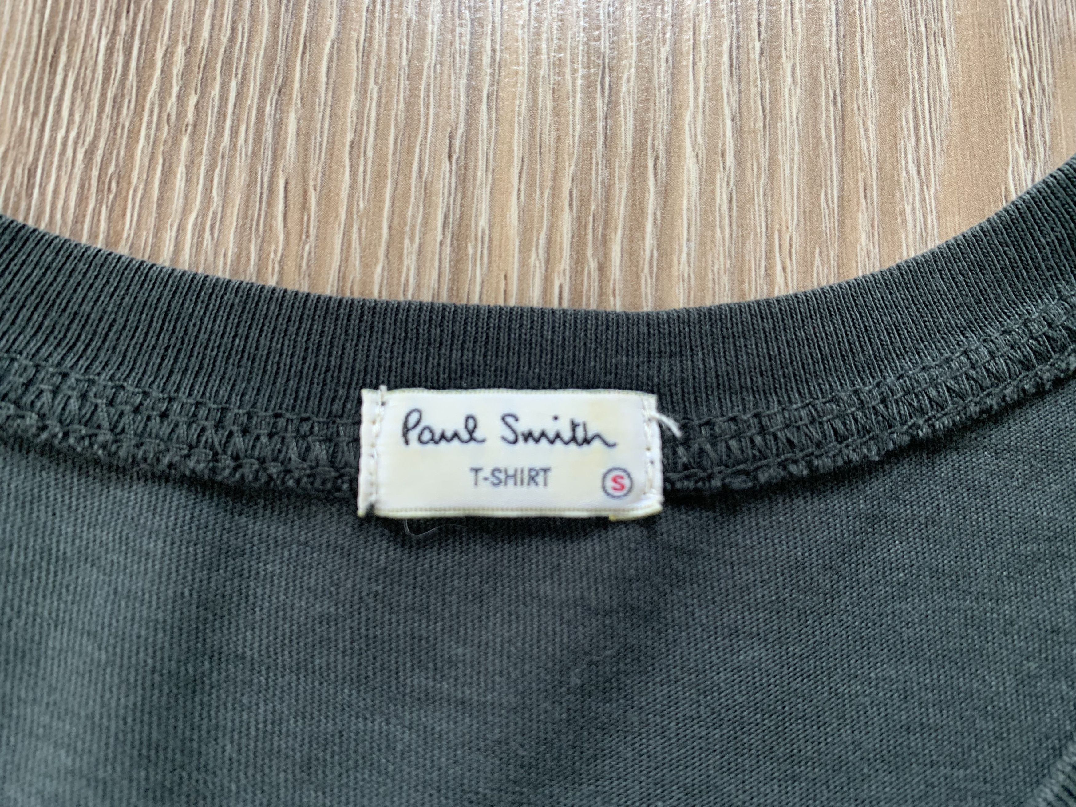 Designer × Paul Smith Paul Smith Khaki Cotton Printed T Shirt Size US S / EU 44-46 / 1 - 6 Thumbnail